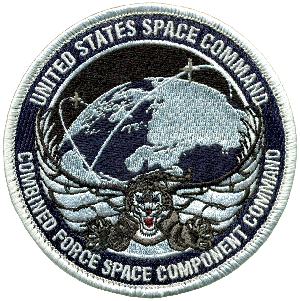 UNITED STATES SPACE COMMAND-USSPACECOM -CFSCC- DELTA 5-Vandenberg SFB-USSF PATCH