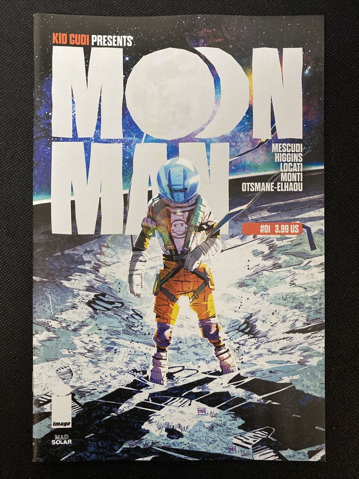 MOON MAN #1 (IMAGE 2024) Cover A by Locati * 1st print * Comic by Kid Cudi * NM