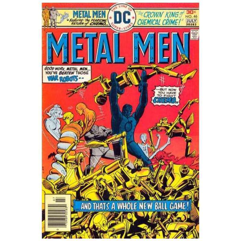 Metal Men (1963 series) #46 in Fine + condition. DC comics [k;