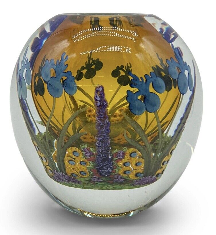 Chris Heilman “Iris” Glass Vase 2002