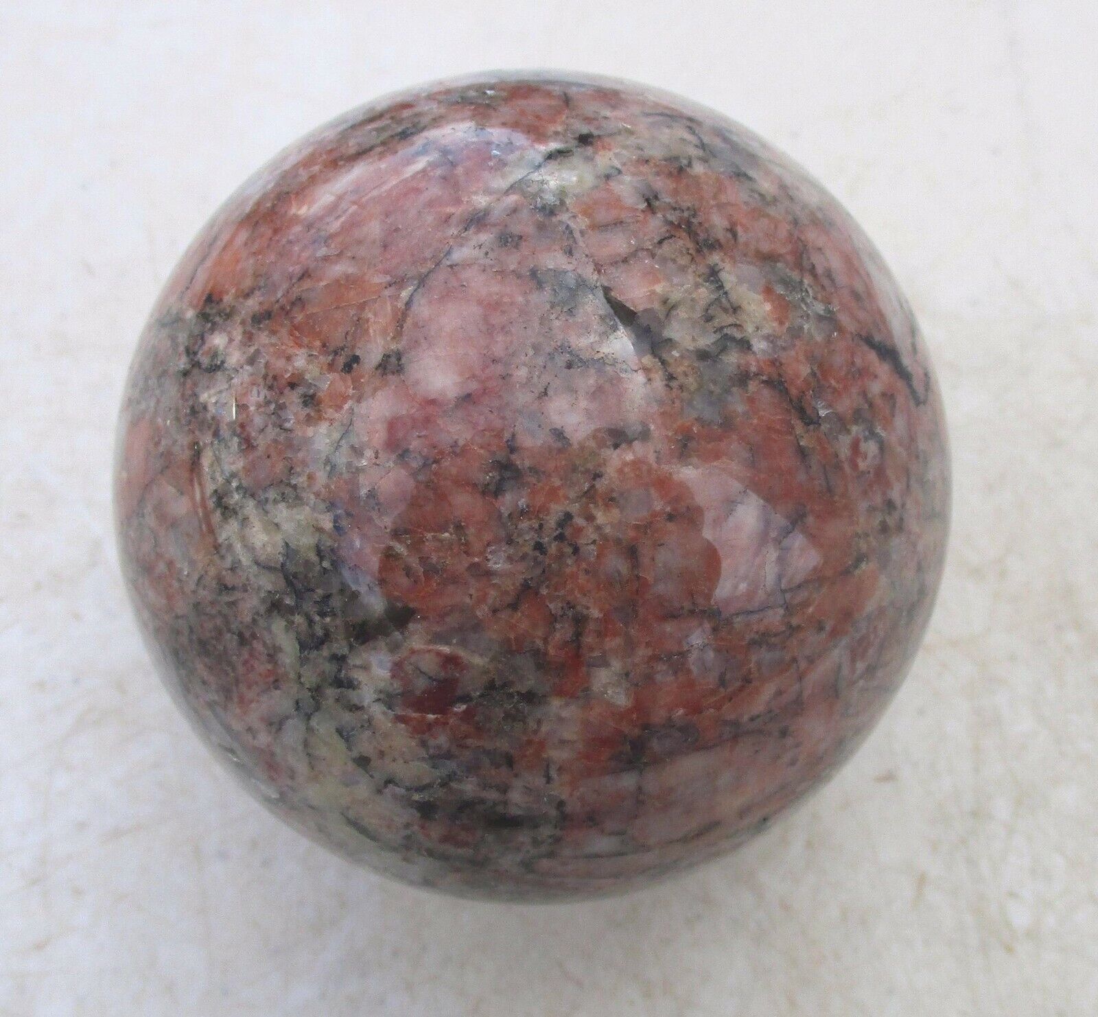 Pink Feldspar 67mm Sphere  4383