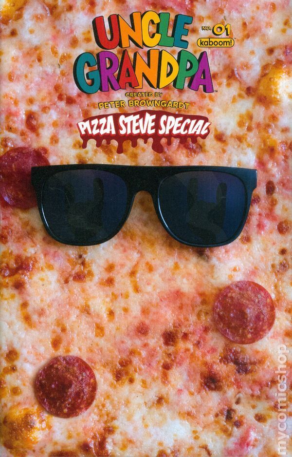 Uncle Grandpa Pizza Steve Special #1 FN 2015 Stock Image