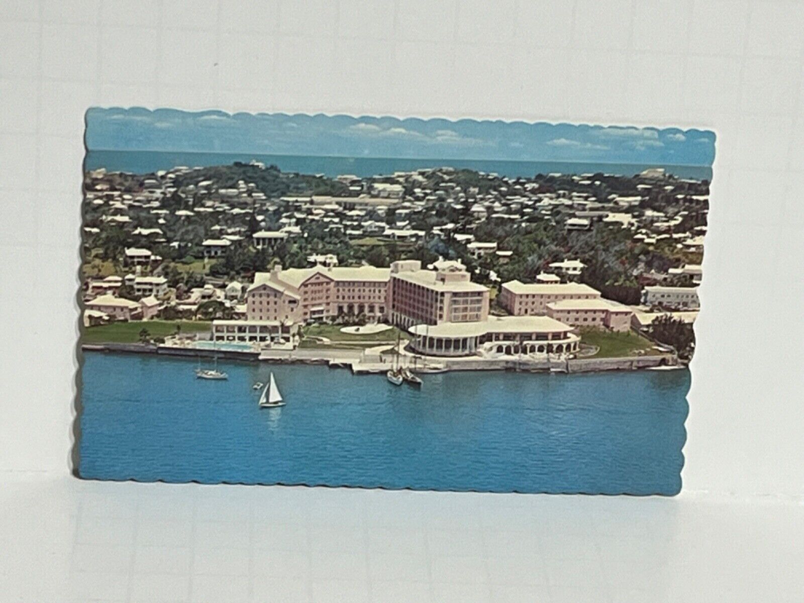 Postcard The New Princess Resort Hotel Hamilton Harbour Bermuda A66