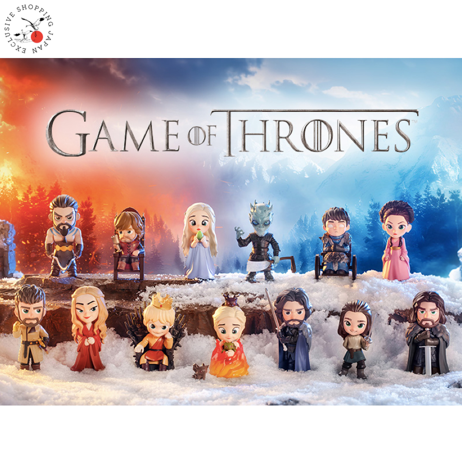 Pop Mart Game Of Thrones Series 12 Figures Assorted Box Factory Sealed 2024 New