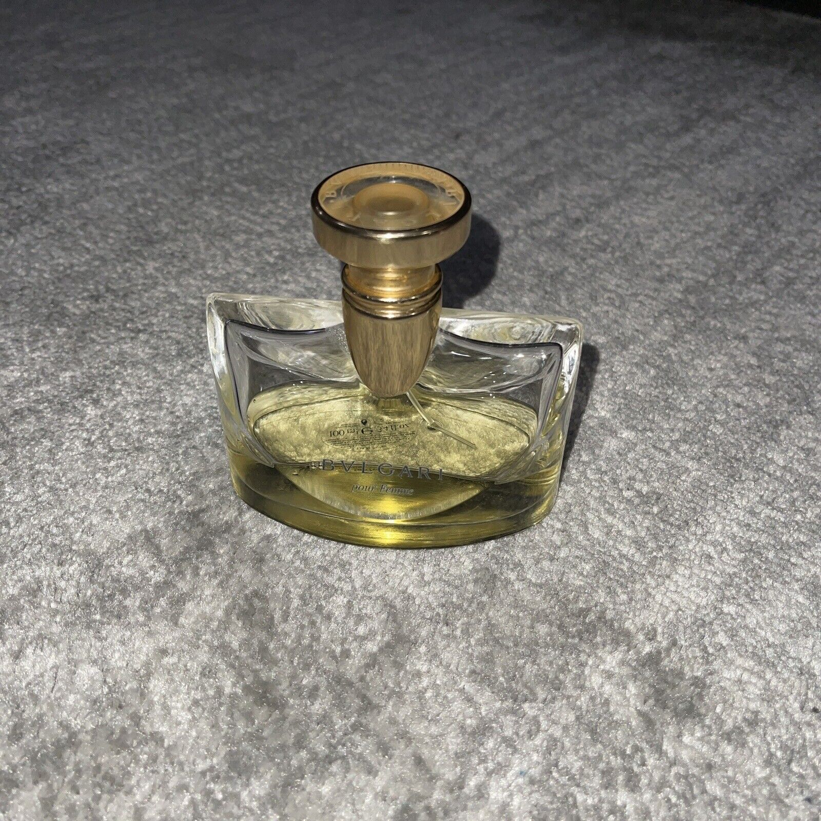 Vintage Bvlgari Pour Femme Eau de Parfum 3.4 oz Perfume Discontinued Rare