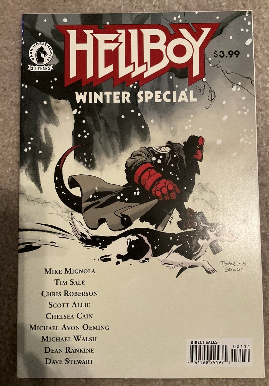 Hellboy Winter Special 2016 Mike Mignola Tim Sale