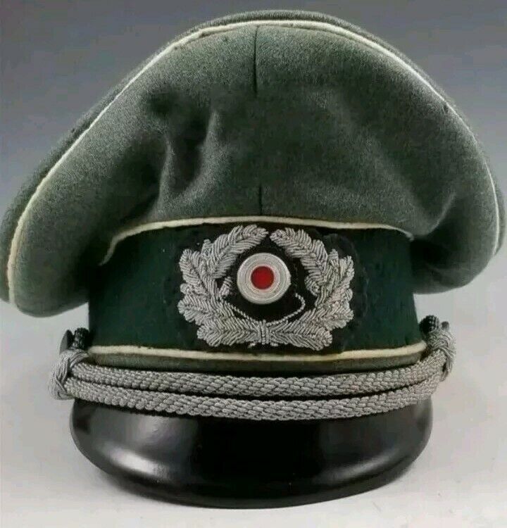 WWII German Army Infantry Officer’s Visor Cap Schirmmütze replica