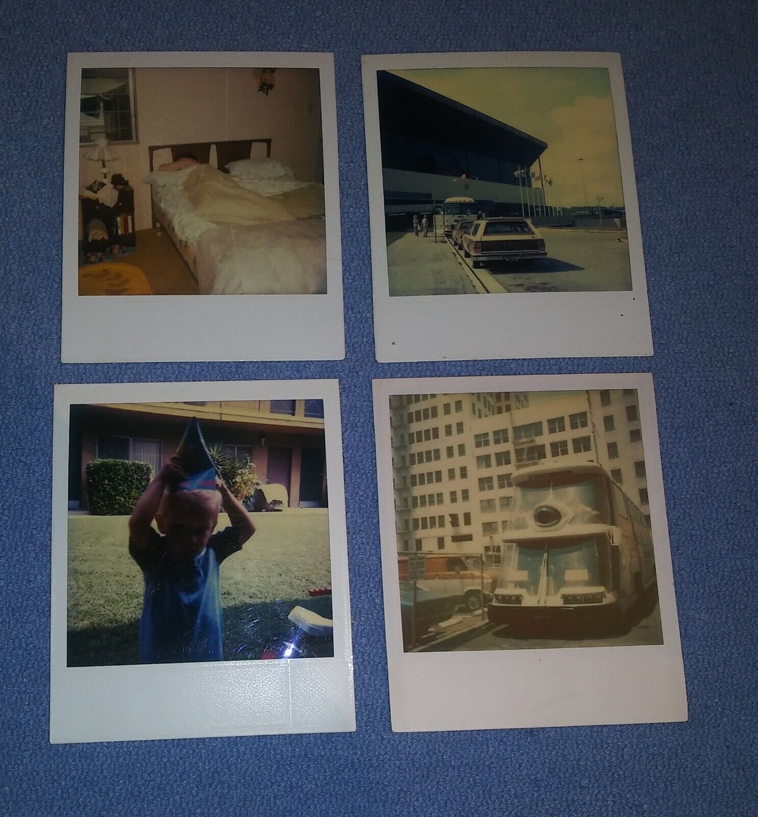 1970's Vintage polaroid mixed photo lot Different subjects And Matters....