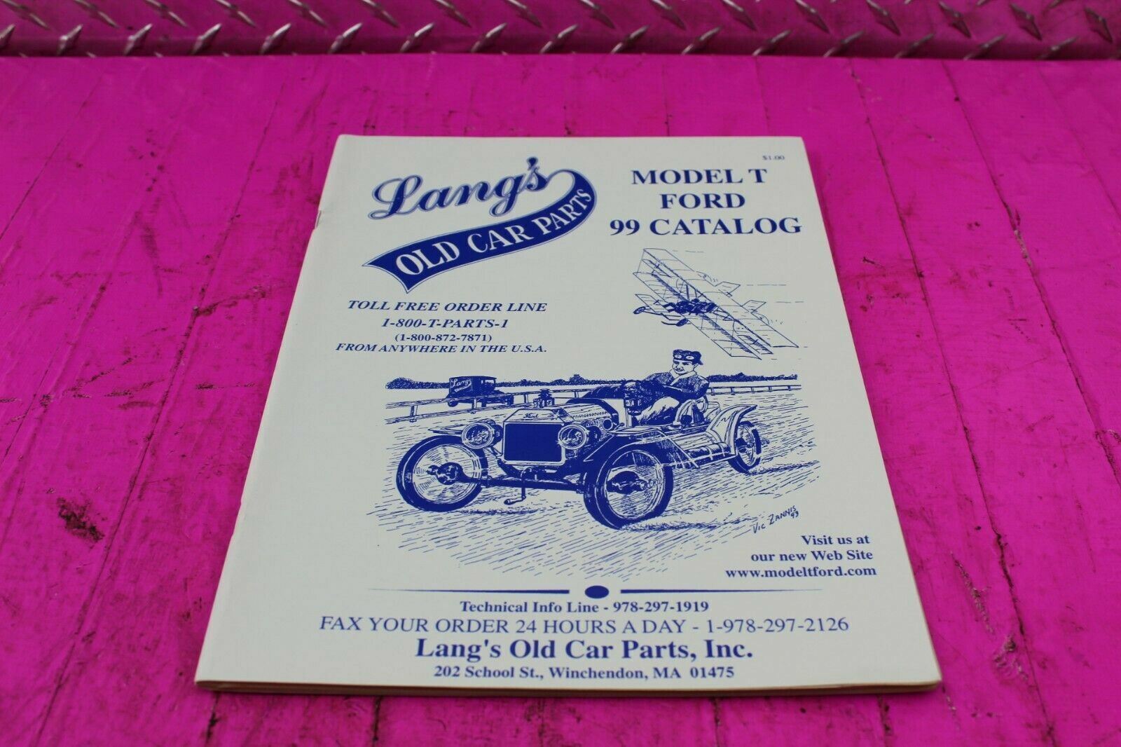 VINTAGE Lang\'s Old Car Parts - Model T Ford - 1999 Catalog