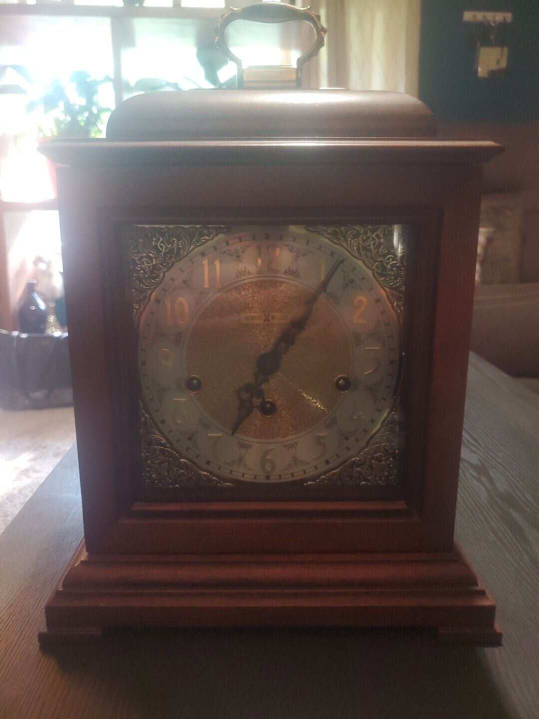 Howard Miller Samuel Watson Mantel Clock 612429 Windsor Cherry Antique Clock