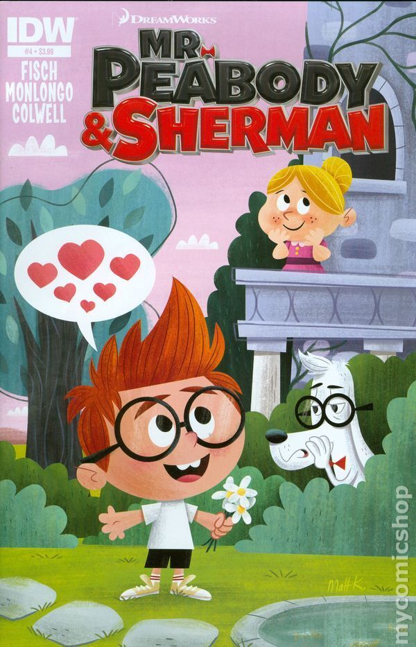 Mr. Peabody and Sherman #4 VF 2014 Stock Image