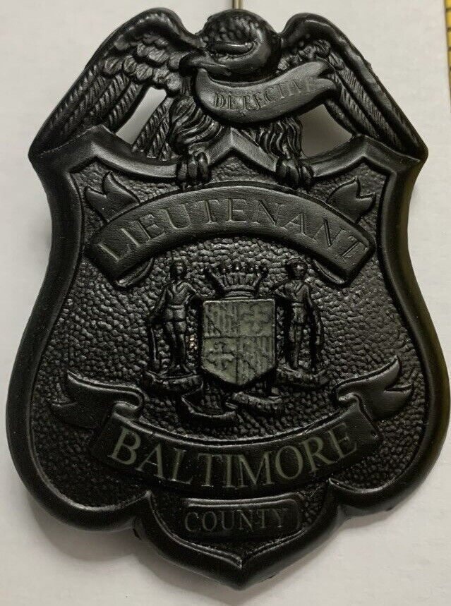  Baltimore County MD Police novelty badge
