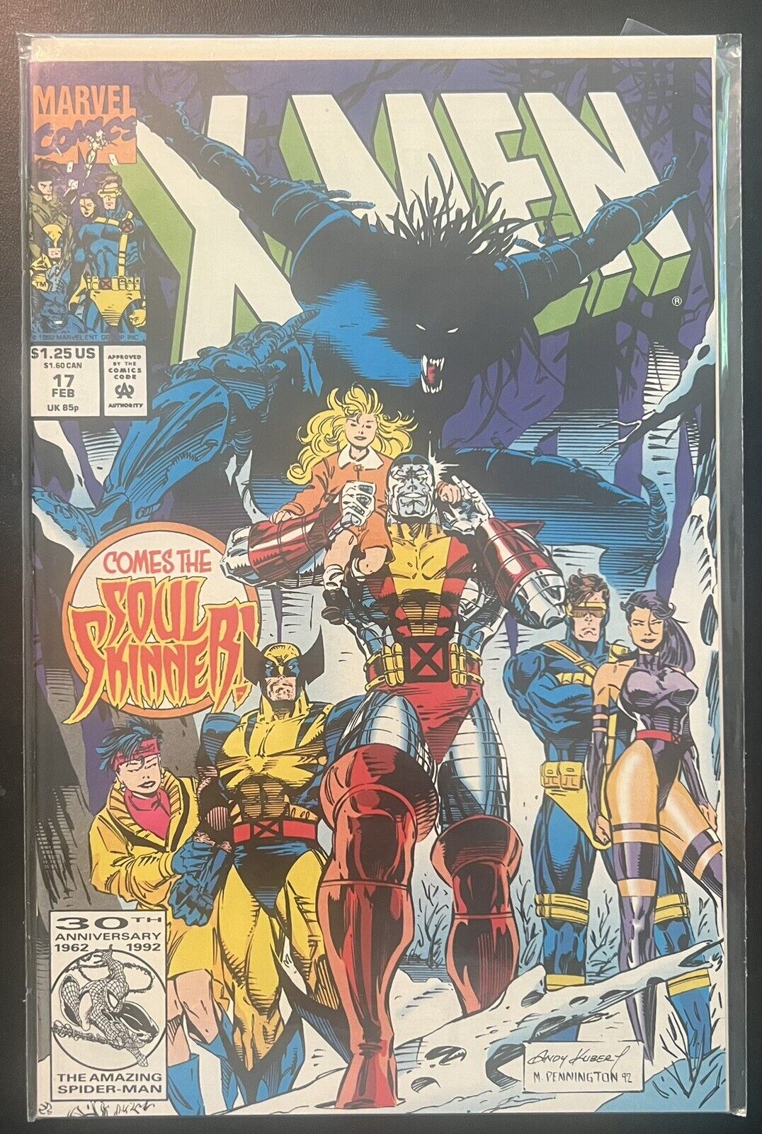 X-Men Marvel Comics Issue# 17 Comic Book (1992)