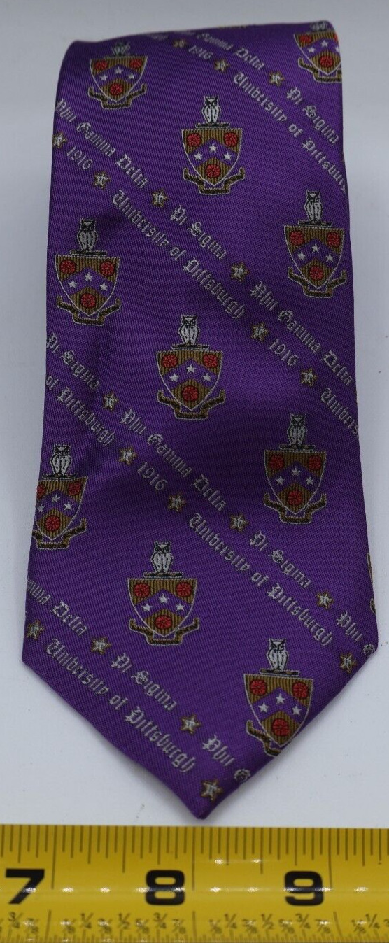 Phi Gamma Delta Fiji University of Pittsburgh Tie