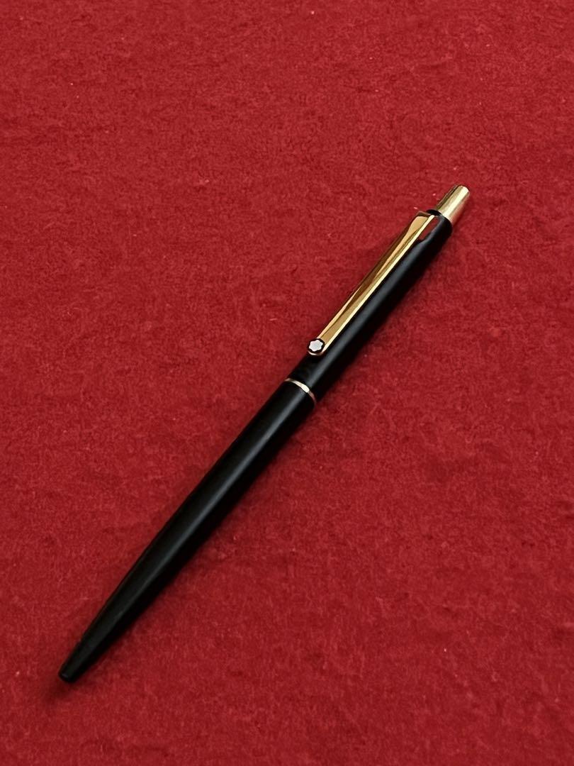Montblanc Ballpoint Pen Slimline Black Gold