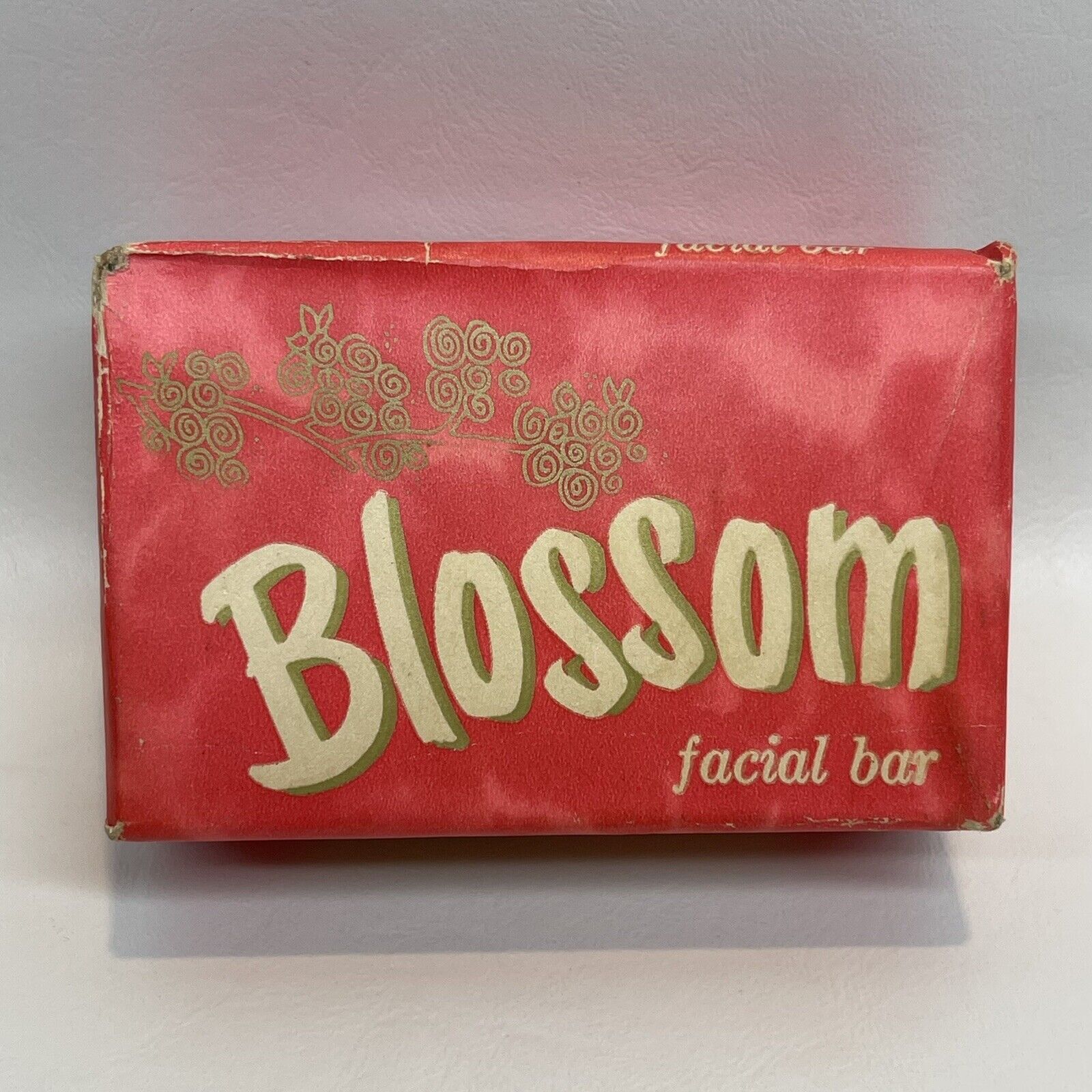 Vtg 60s Proctor & Gamble Blossom Facial Bath Bar Soap Paper Label 3.5\