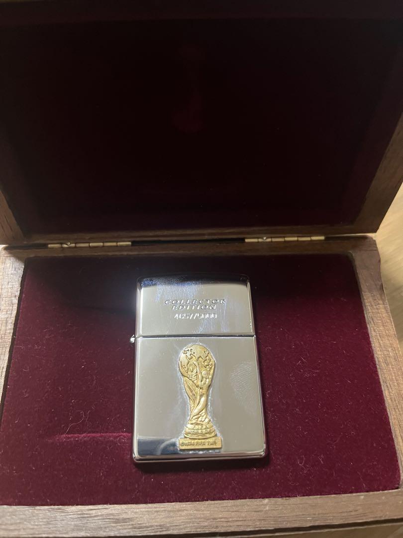 [Rare item with serial number] FIFA World Cup Zippo