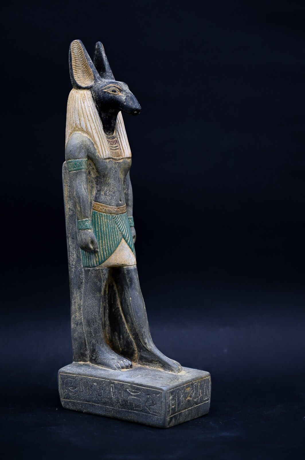 Seth-Rare ancient egyptian statue of god of war antique finish, made in Egypt