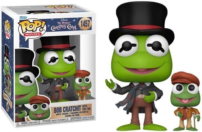 Funko Pop Vinyl: The Muppets - Bob Cratchit with Tiny Tim #1457 *Free shipping*