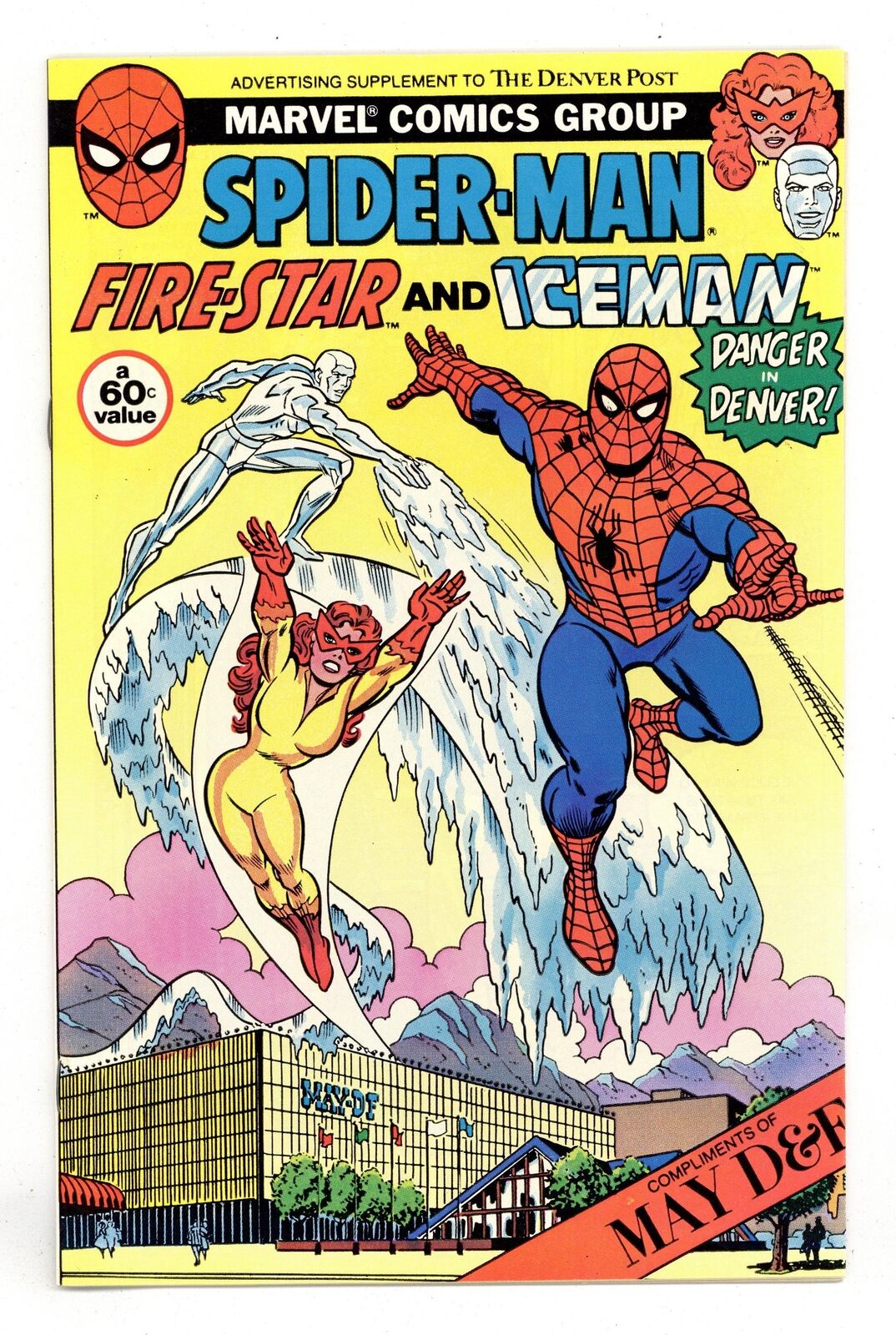 Amazing Spider-Man Denver Post Giveaway #0 VF 8.0 1983