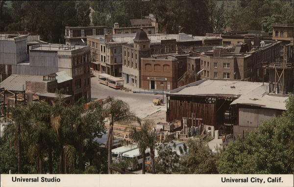 Universal City,CA Universal Studio Los Angeles County California Chrome Postcard