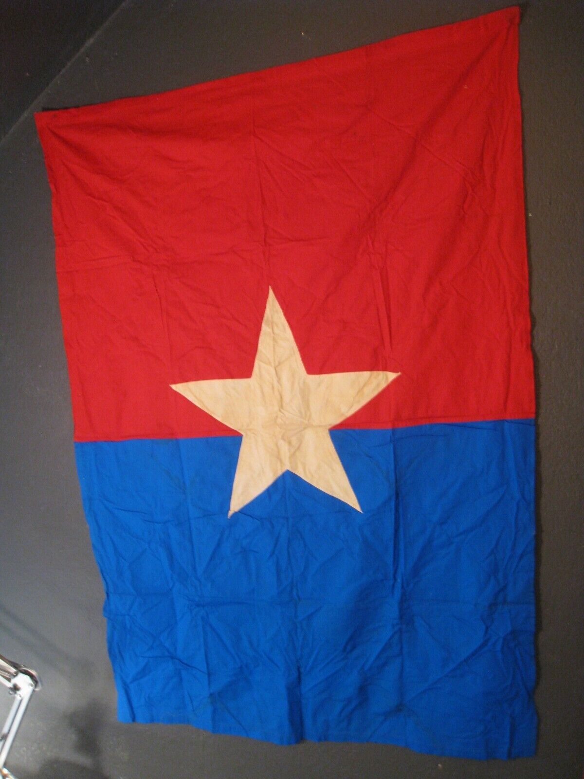Rare Vintage Vietnam War Viet Cong flag 47 3/4\