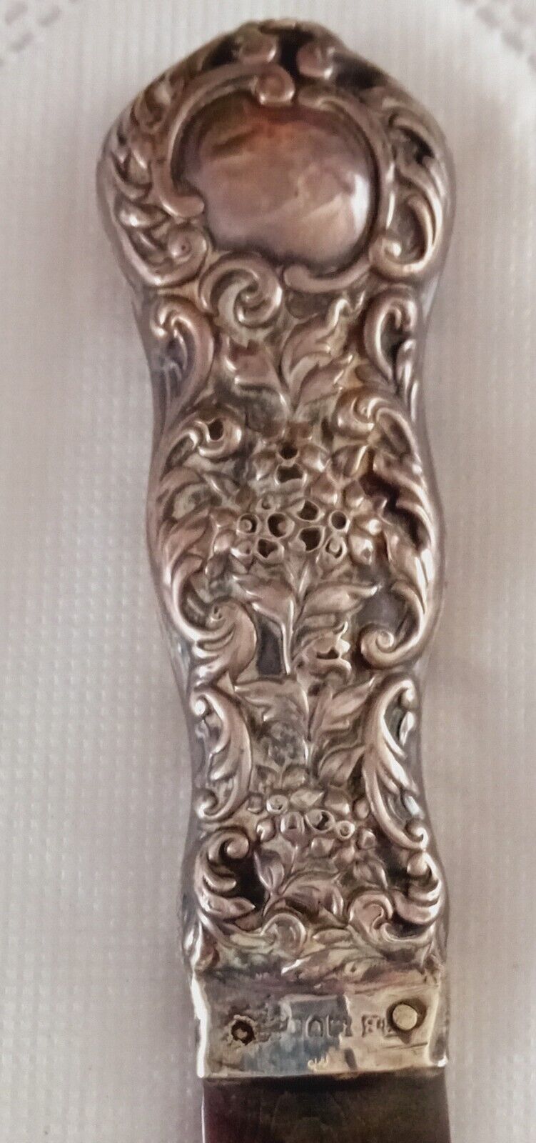Victorian Stg Silver  Page Turner / Letter Opener circa 1896