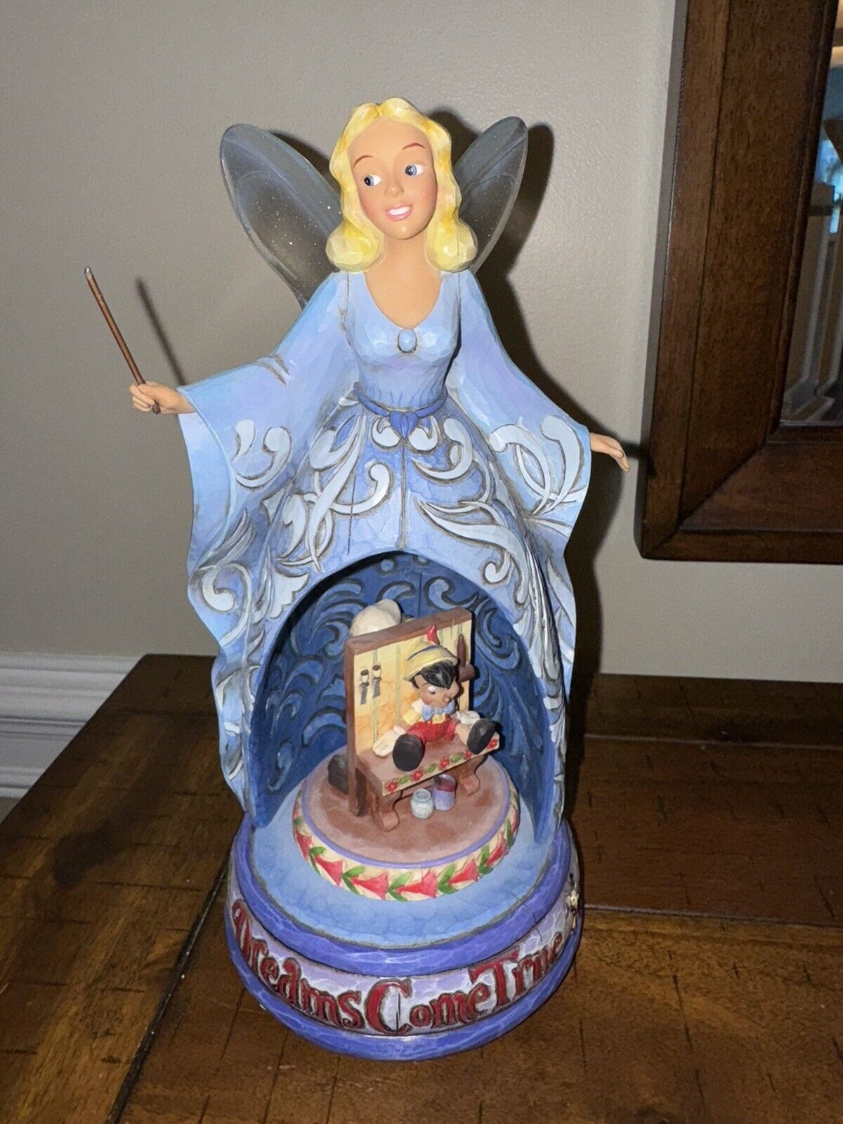 Jim Shore Blue Fairy Pinocchio Dreams Come True Musical Disney Traditions