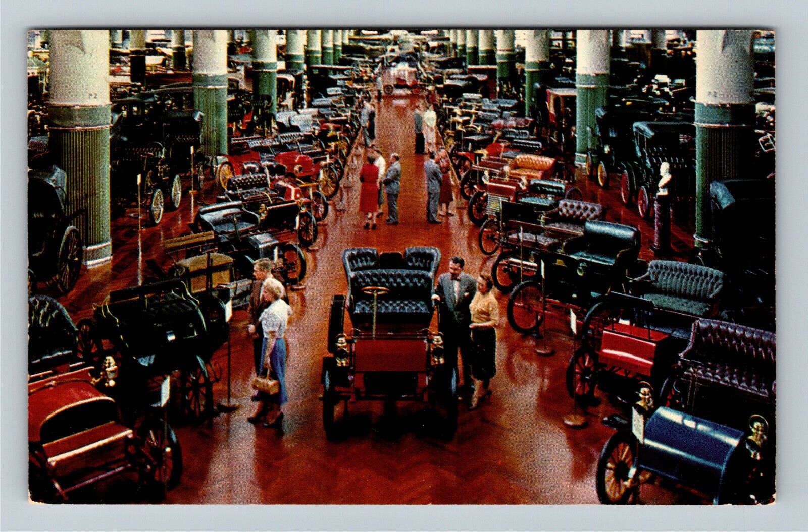 Henry Ford Museum, Automobile,  c1959 Vintage Postcard