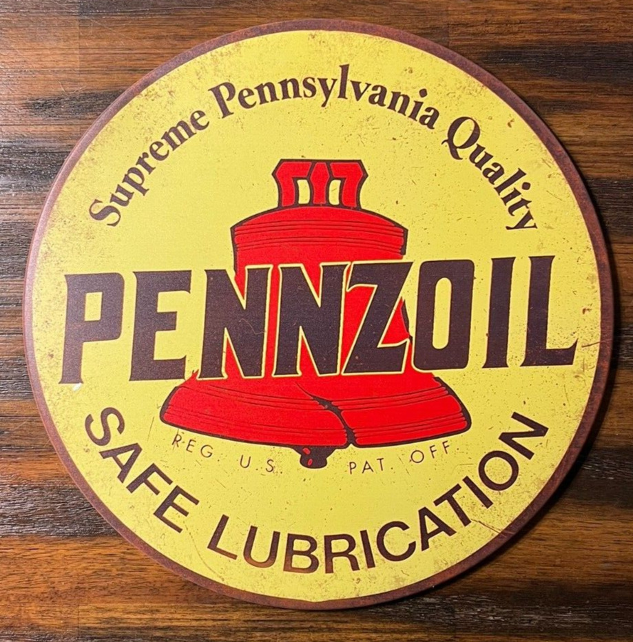Pennzoil Motor Oil Vintage Hem Wrapped Novelty 12