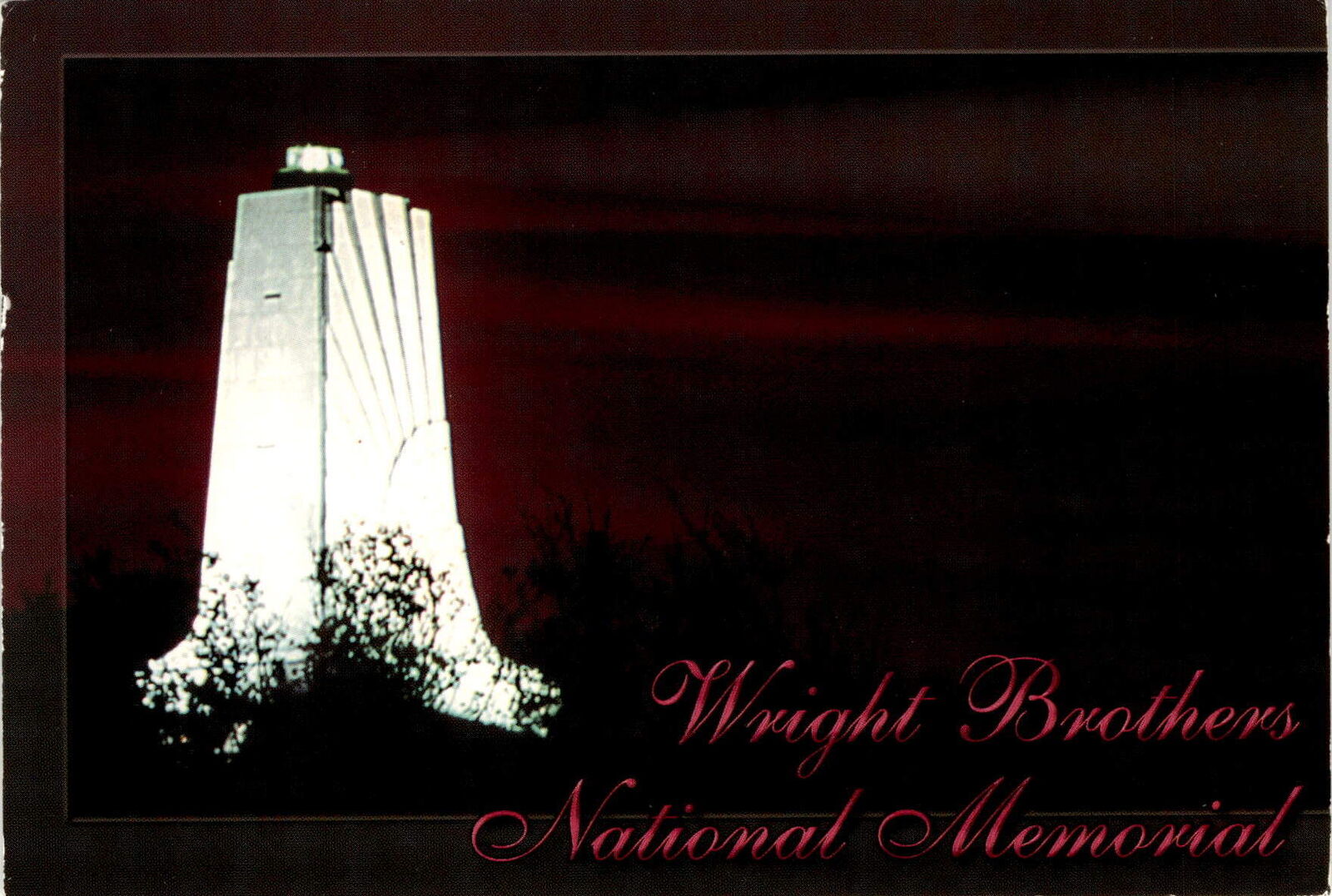 Wright Brothers National Memorial, 1932, Orville Wright, Wilbur Postcard