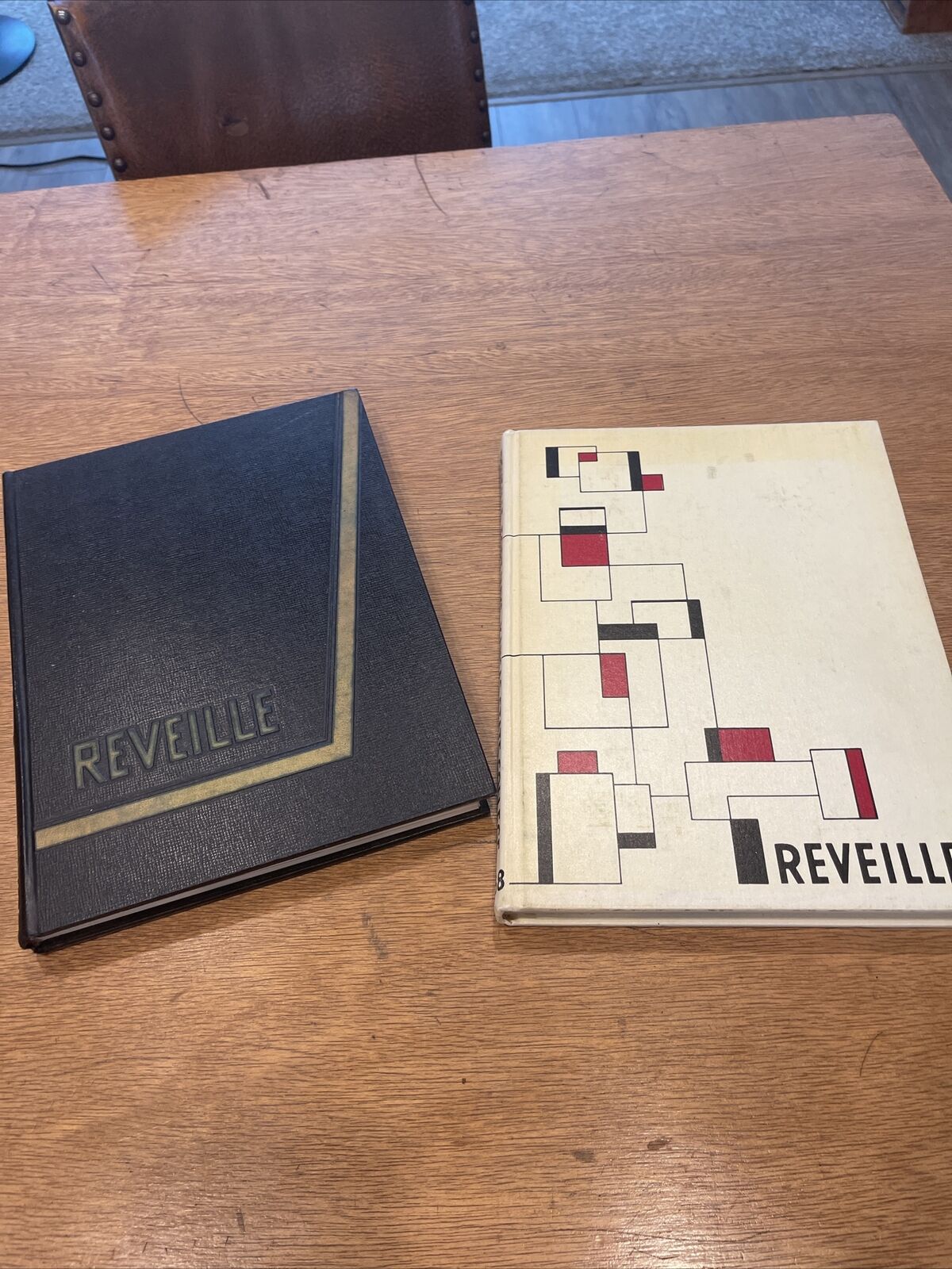 Lot of 2 1958 1959 Fort Hays Kansas State College Yearbook Reveille Tigers