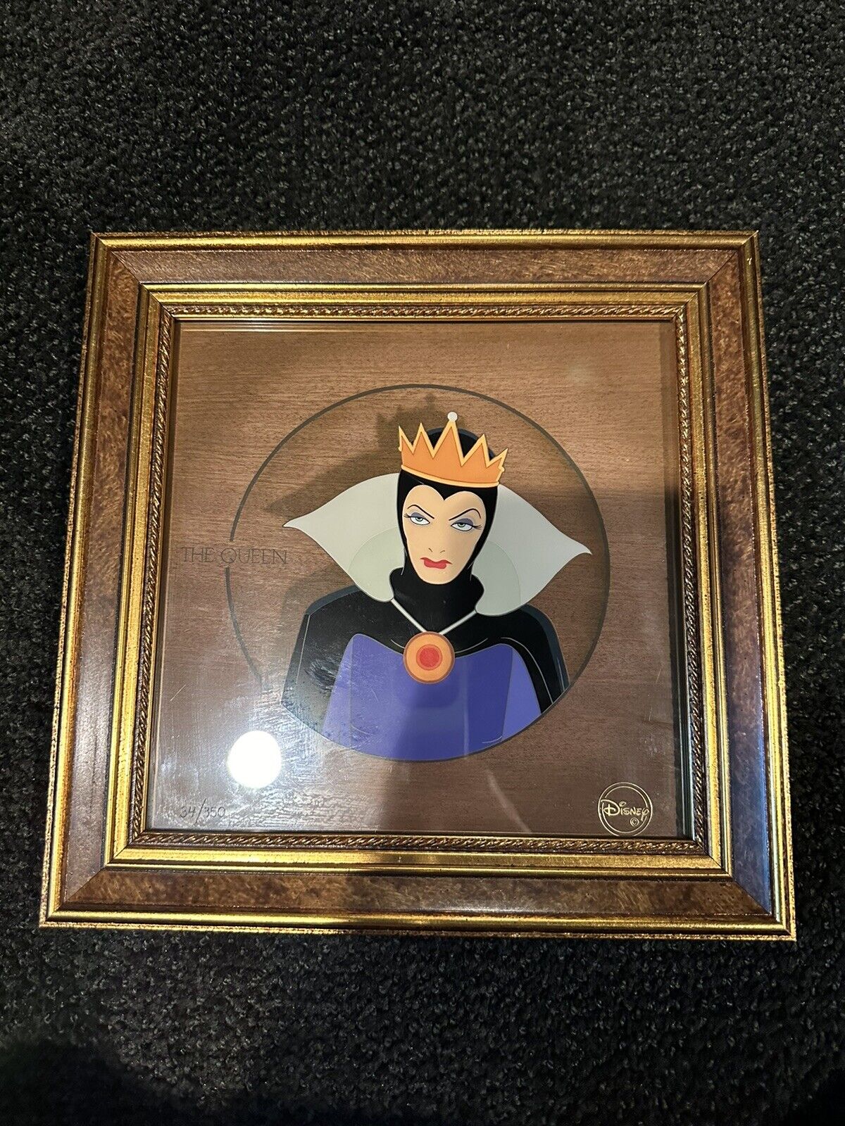 Evil Queen Framed Production Cel