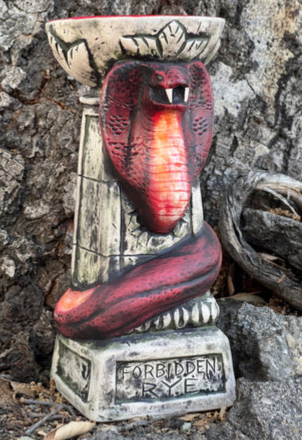 Forbidden Rye Tiki Mug by Lost Temple Traders NEW Cobra Snake x/250
