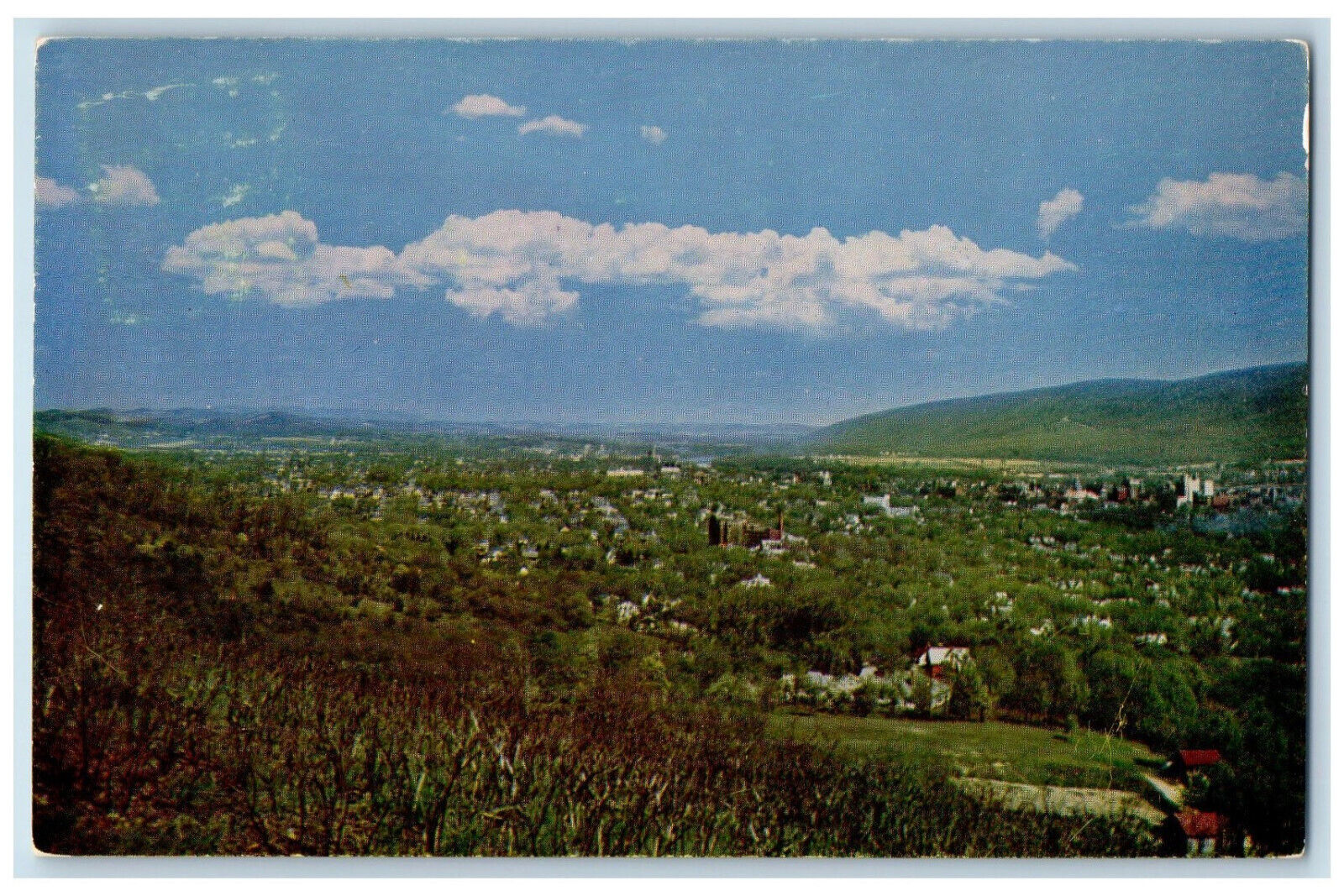 c1960's On The Beautiful Susquehanna River Williamsport Pennsylvania PA Postcard