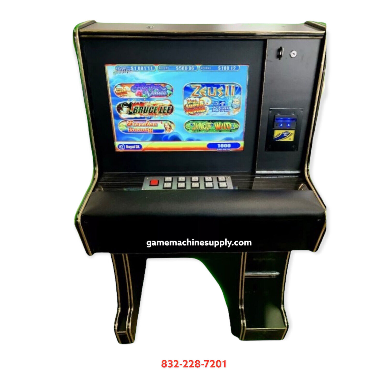 Blue Bird 5-in-1 Multigame Casino Game Machine