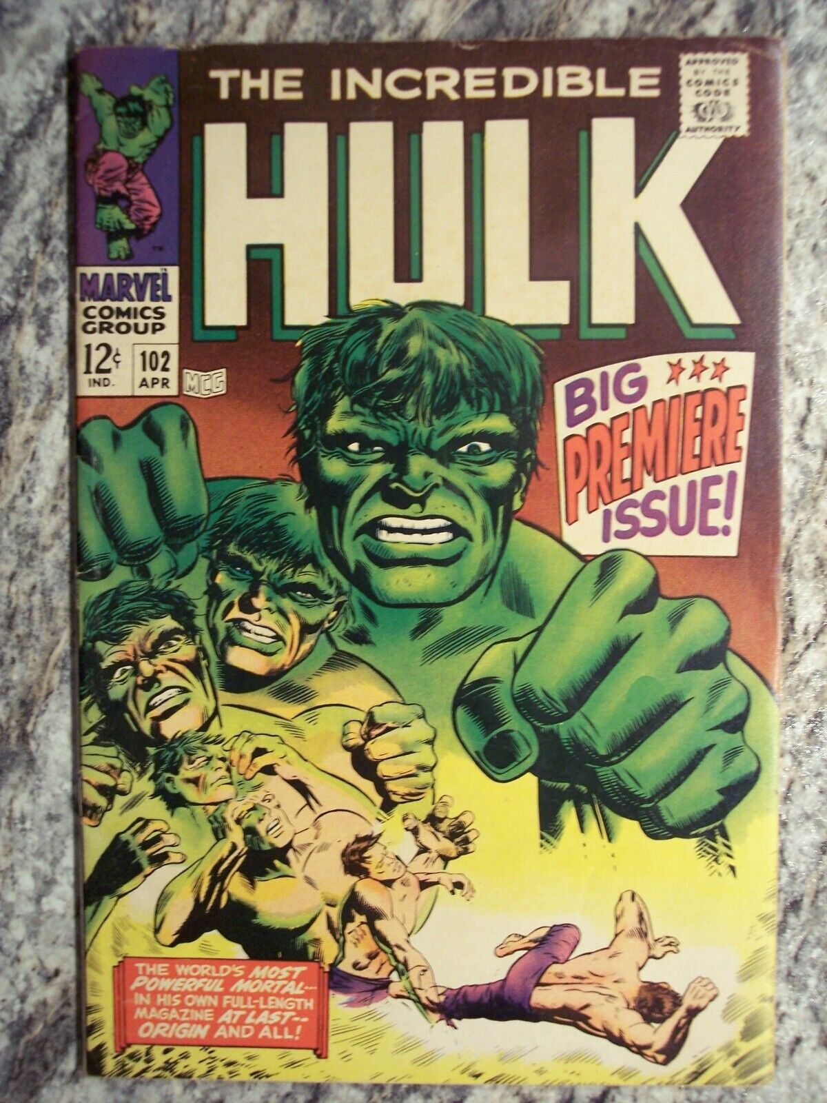 Incredible Hulk #102 Enchantress, Executioner, Warriors Three FN/VF (7.0)