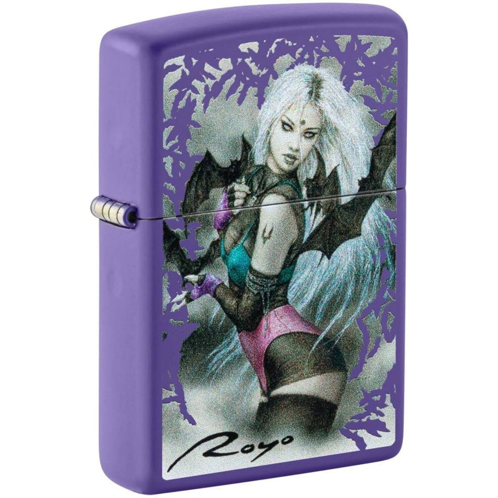 Zippo Lighter Mythical Luis Royo Metal Construction Refillable Windproof 48963