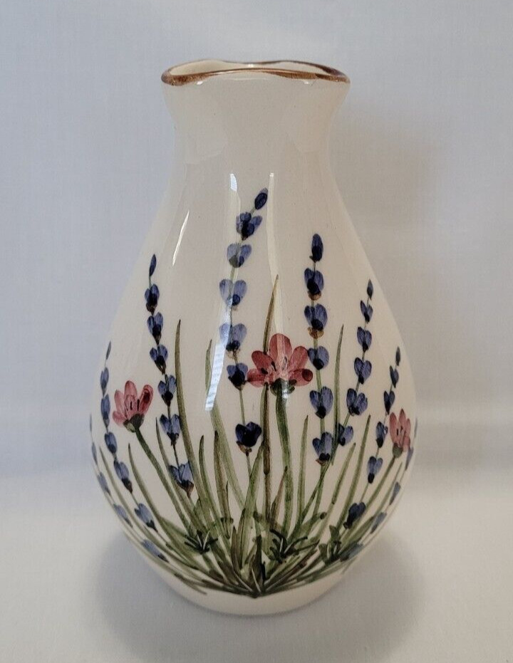 Artisan Hand Painted 4.75 inch Vase Ceramic