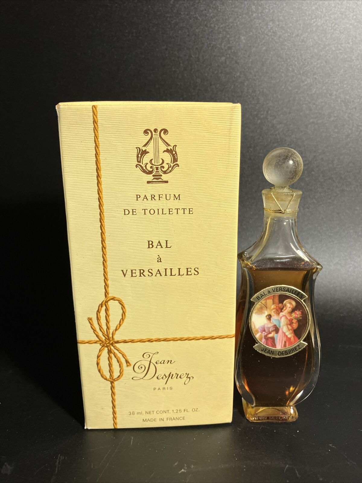 Vintage Jean Desprez Bal a Versailles Perfume 38ml made in france unused