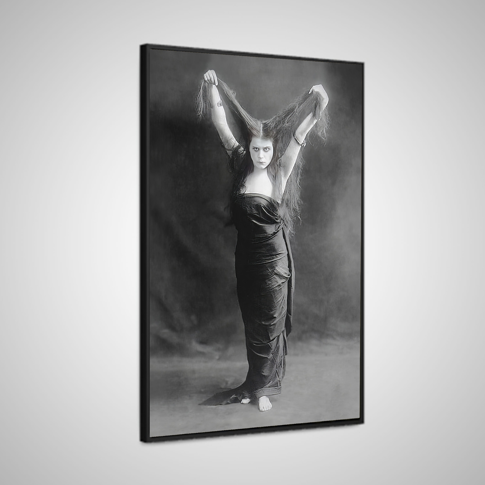 Theda Bara, Silent Movie, Sin, Hollywood Actress 1915, Vintage Photo Print