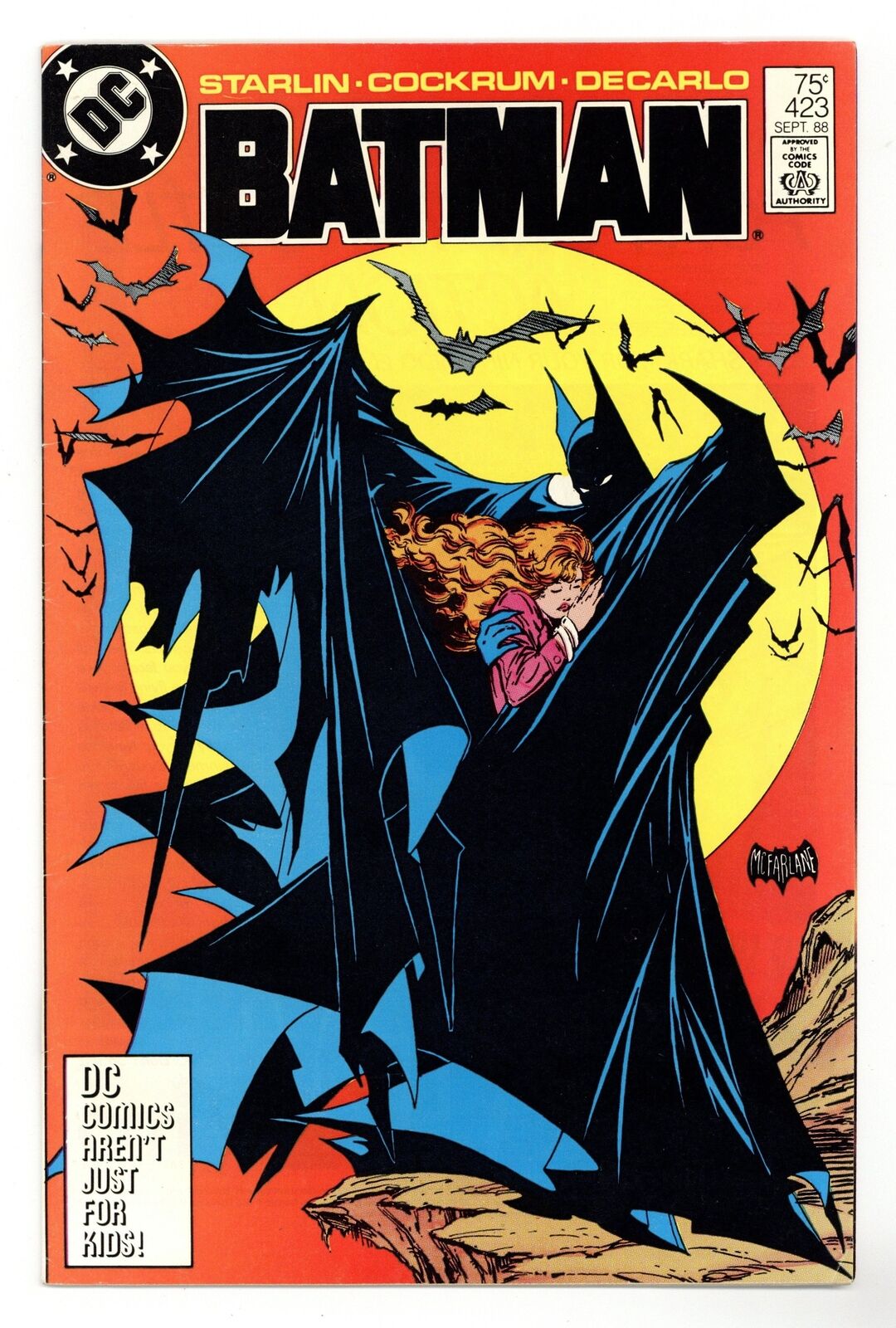 Batman #423 Reprint FN- 5.5 1988