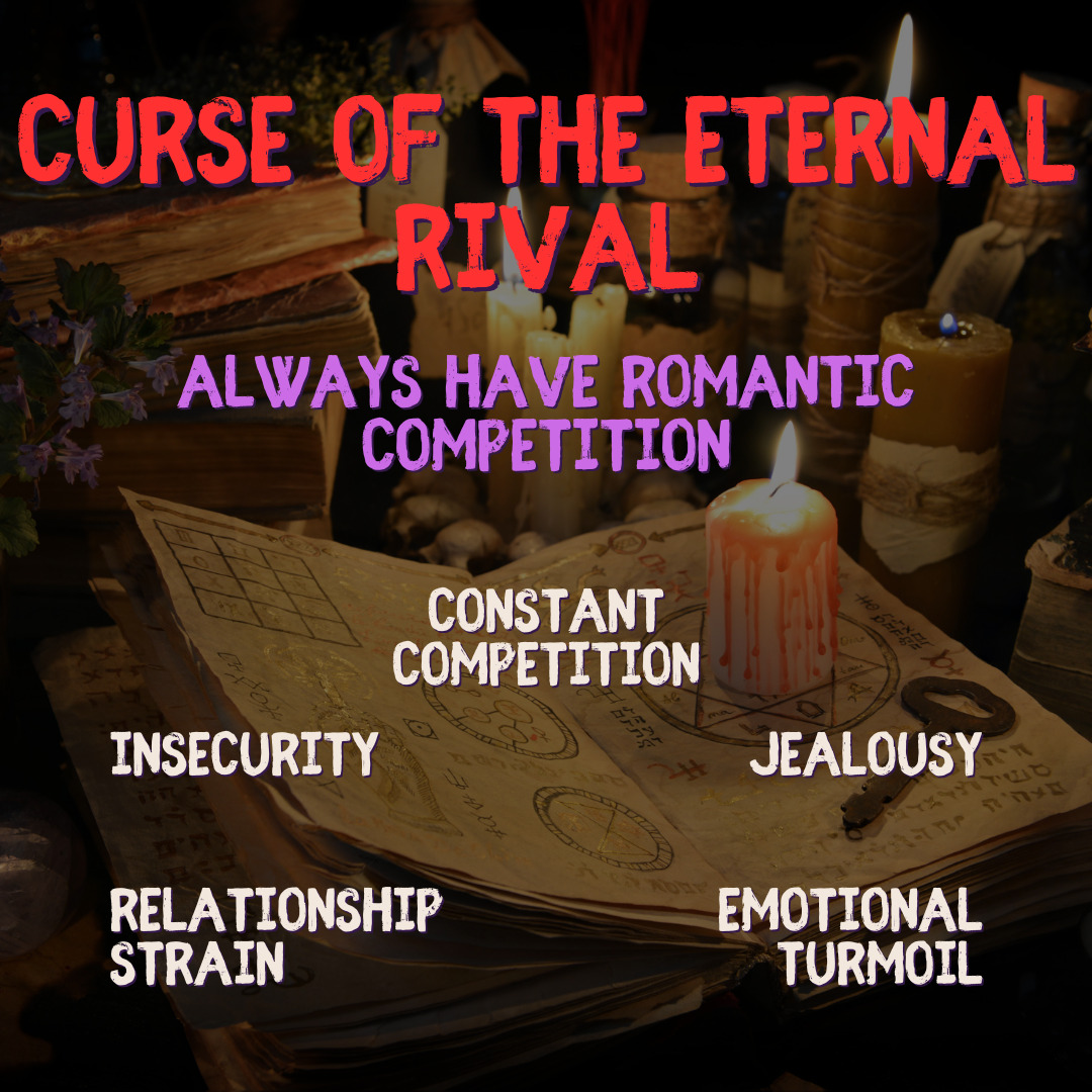 Curse of the Eternal Rival - Always Compete for Love Authentic Black Magic Curse
