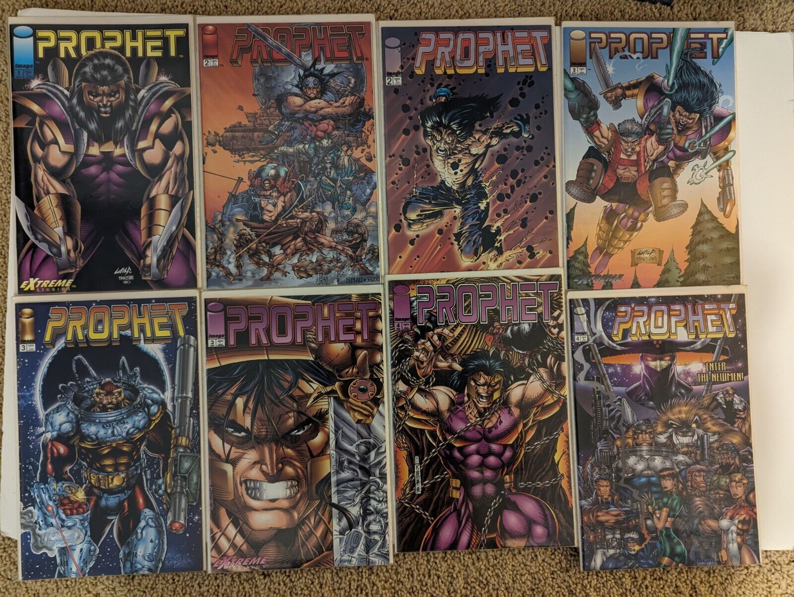 Prophet 16 Book Lot Miller and Liefeld Variant Of issue 2
