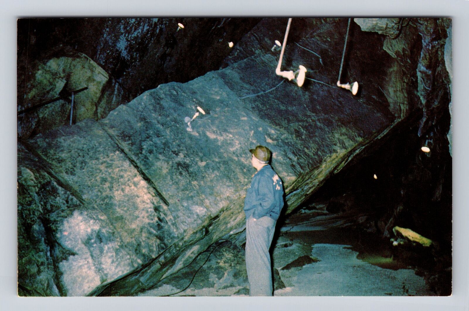Allentown PA-Pennsylvania, Famous Crystal Cave, Antique, Vintage Postcard