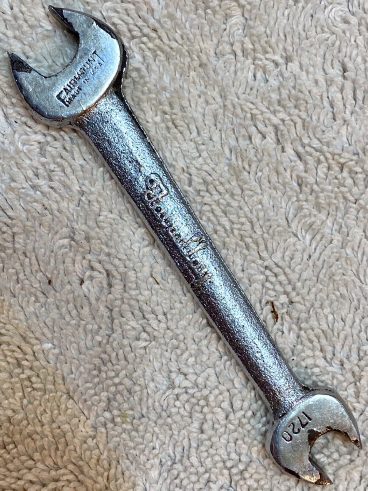 Vintage Fairmount “Fairalloy” 1/4” x 5/16” Open-End Wrench , No. 1720
