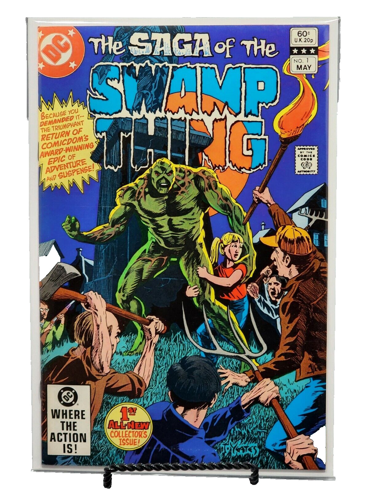 The Saga of The Swamp Thing #1 DC Comics Bronze Age comic book 1982 VF/NM 9.0