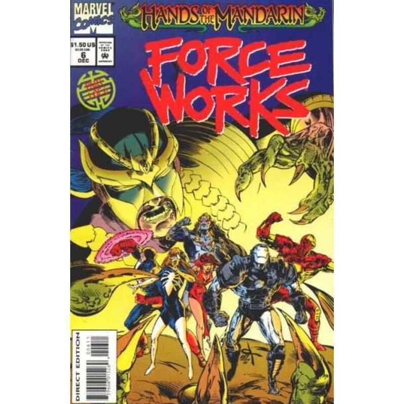 Force Works #6 Marvel comics Fine+ Full description below [i}
