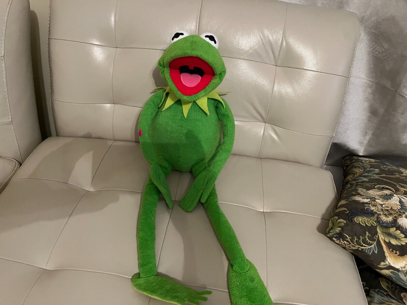 Vintage Kermit the Frog Plush Macys 28 inch plush doll