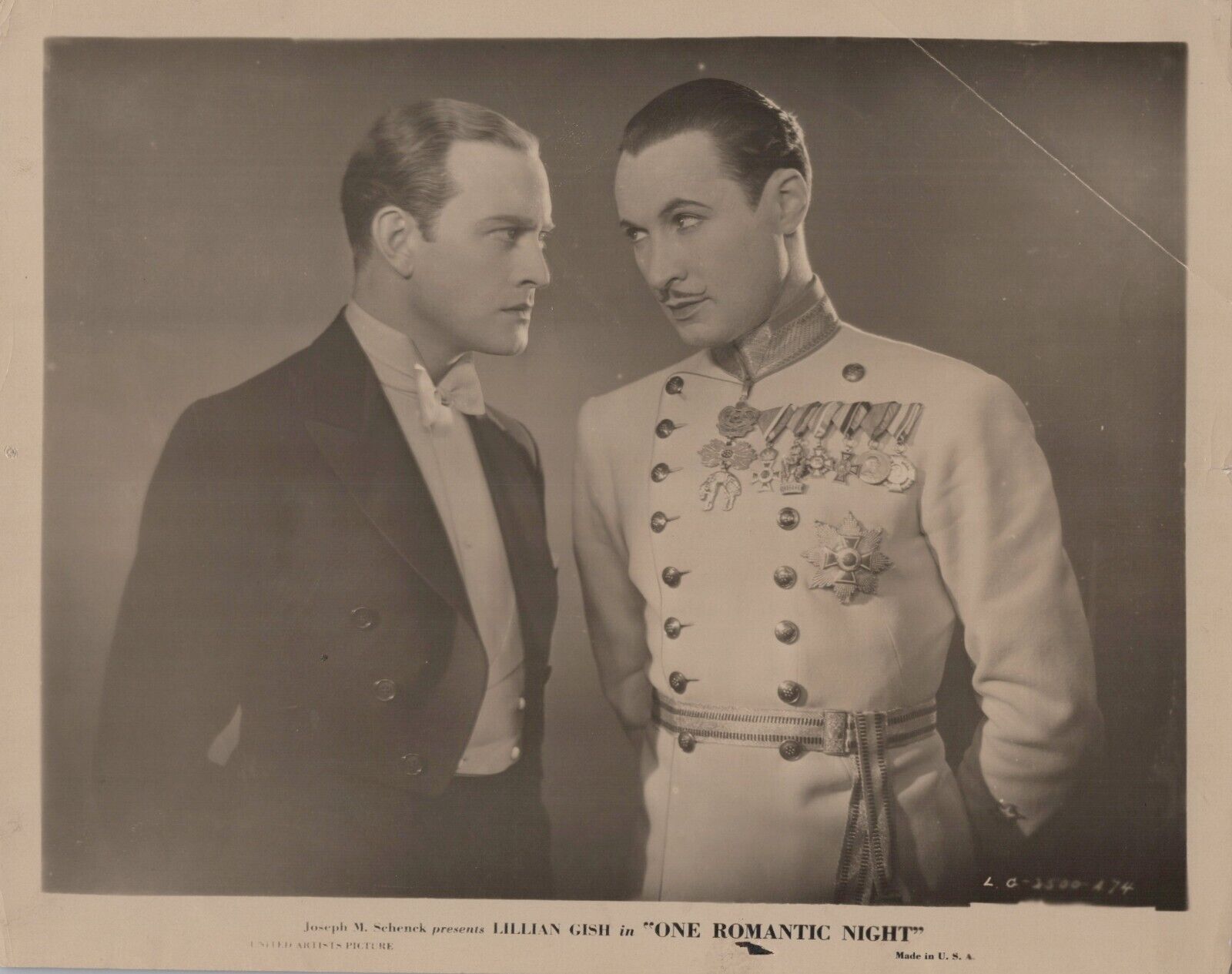 Rod La Rocque + Conrad Nagel in One Romantic Night (1930) ❤ Vintage Photo K 392